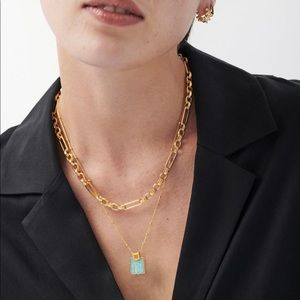 Missoma Axiom Chain Necklace 18ct